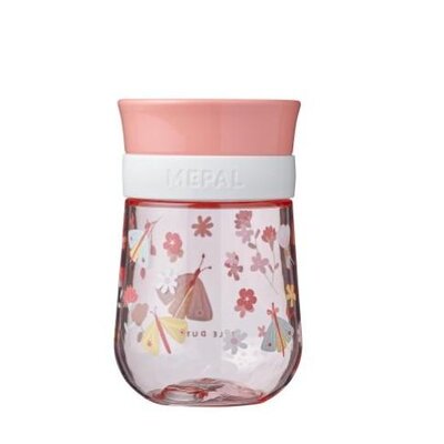 360 gr. oefenbeker mio 300 ml Flowers & butterflies