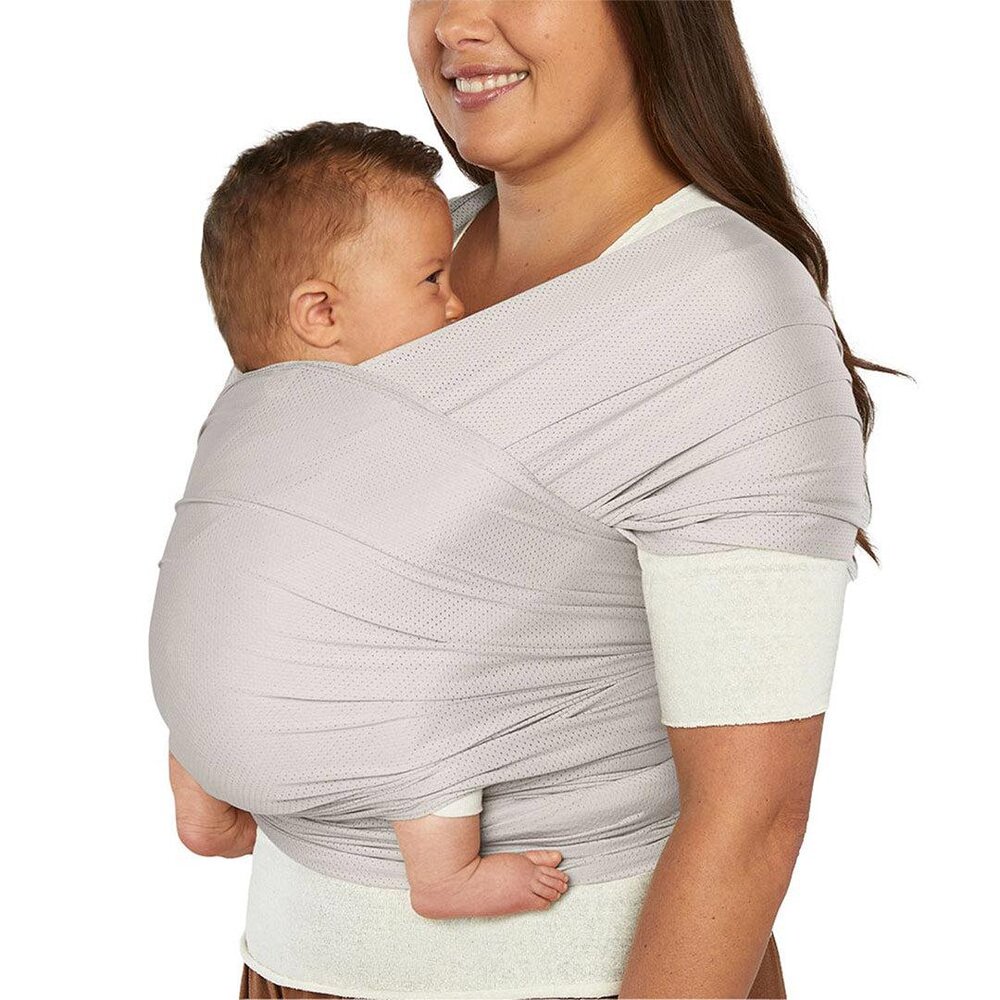 Draagdoek aura wrap - sustainable sesh Soft Grey