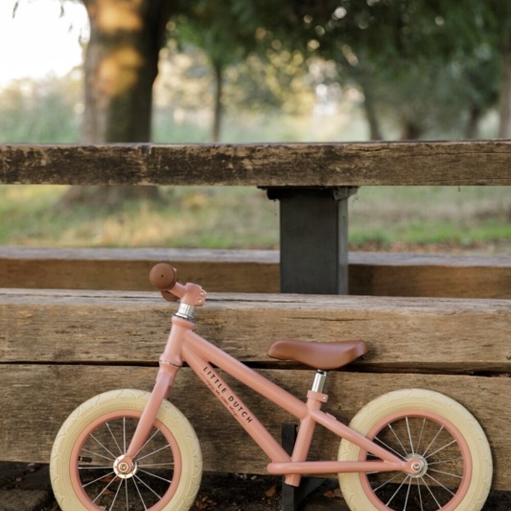 Loopfiets - mat Pink