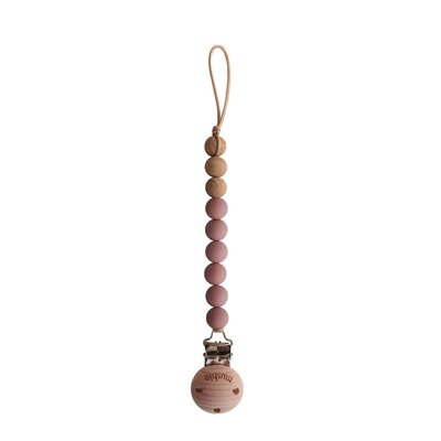 Fopspeenketting EVA Cloudy Mauve