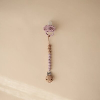 Fopspeenketting EVA Mauve