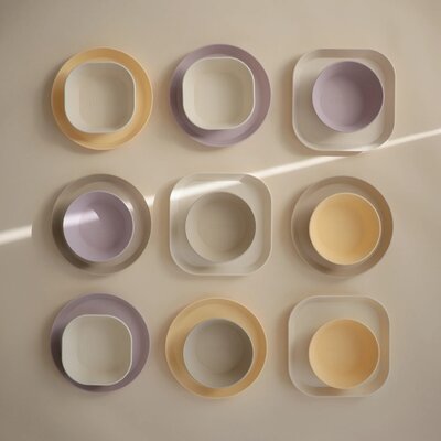 Borden rond - 2 Stuks Soft Lilac