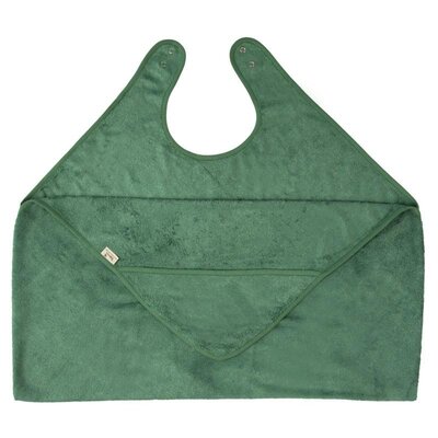 Badcape / Knuffelhanddoek (98x104cm) Aspen green