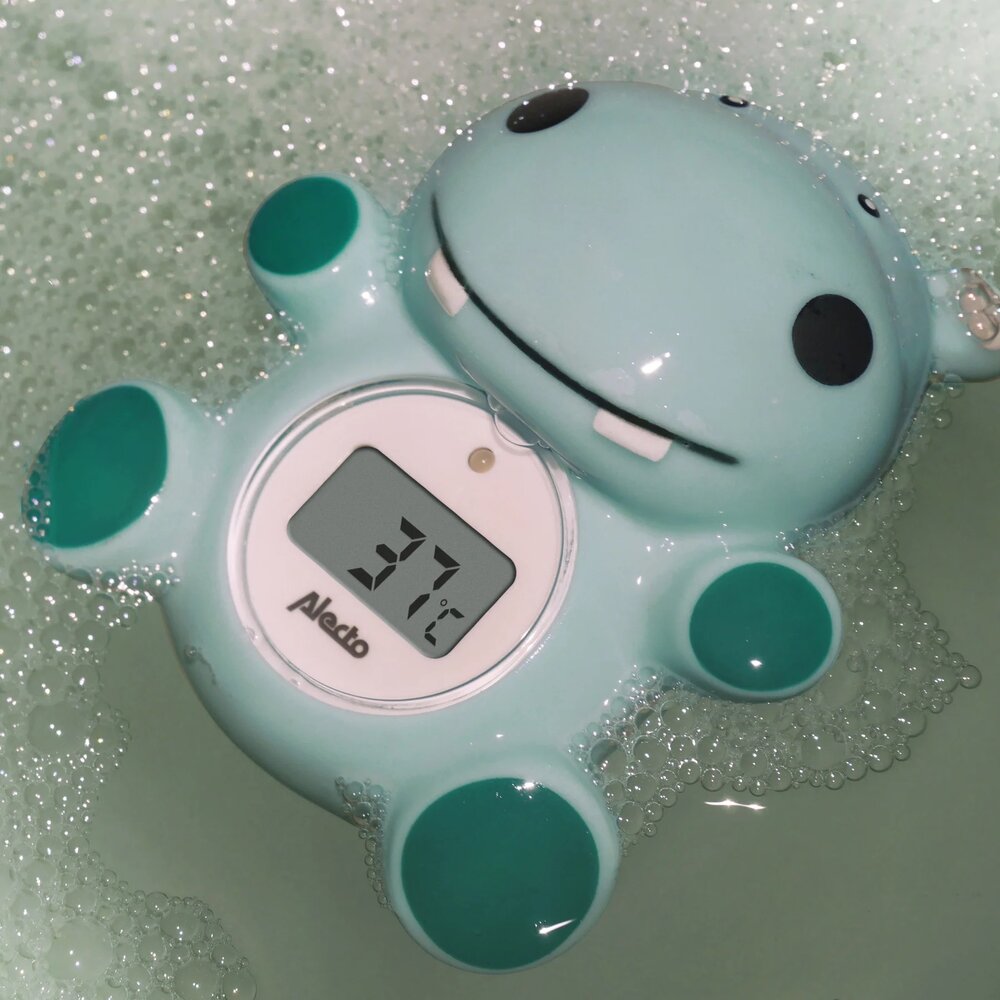 Bad en kamer thermometer - BC-11 HIPPO Groen